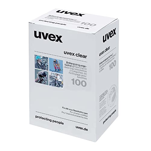 Uvex 9963 000 Brillenreinigungstuecher 100St. von uvex