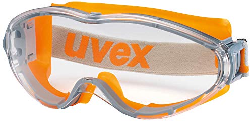 uvex ultrasonic - Schutzbrille - Vollsichtbrille - Innen beschlagfrei, außen extrem kratzfest & chemikalienbeständig von Uvex