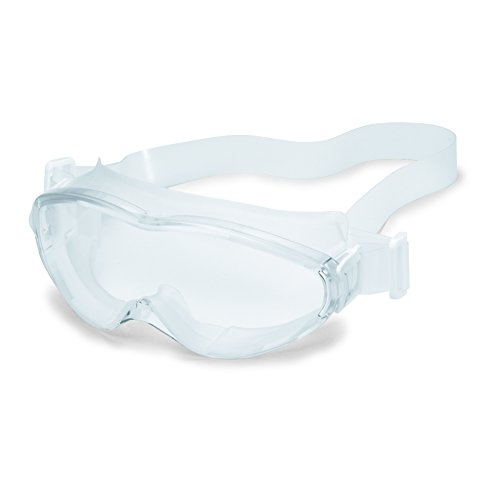 Uvex Ultrasonic CR Vollsichtschutzbrille Supravision Clean, Transparent/Weiß von Uvex