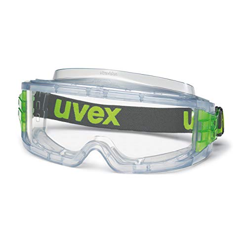 Uvex 9301714 Ultravision Vollsichtbrille - Supravision Excellence - Transparent/Grün-Transparent von Uvex