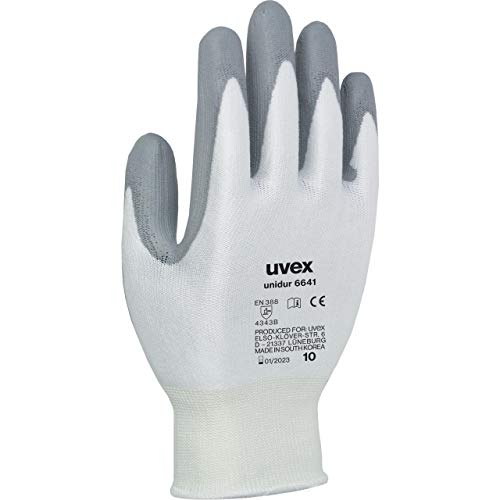 Uvex Unidur 6641 Schnitschutzhandschuhe - 1 Paar Schnittfestig Arbeitshandschuhe 09/L von Uvex