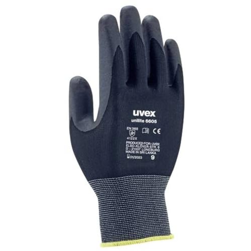 Uvex Unilite 6605 Arbeitshandschuhe - 1 Paar Profi-Schutzhandschuhe - 07/S 07/S von Uvex