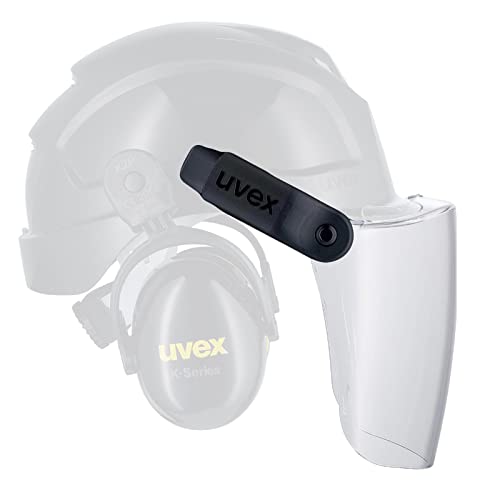 Uvex Visier für Helm magnetisch Störlichtbogen 1 9906006, Unisex, transparent von uvex