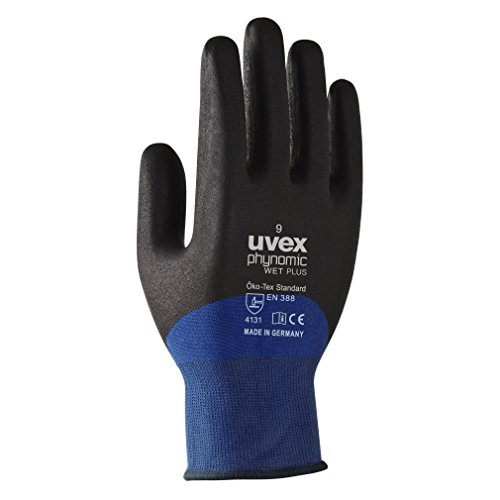 Uvex phynomic wet plus 6006109 Arbeitshandschuh Groeße (Handschuhe): 9 EN 388 1 Paar von Uvex