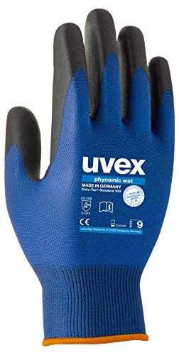 Uvex phynomic wet - wasserabweisende Arbeitshandschuhe f. Herren und Damen - Gr 10 von Uvex