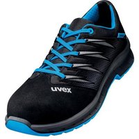 Uvex - 6939740 2 trend Halbschuhe S2 69397 blau, schwarz Weite 10 Größe 40 von Uvex
