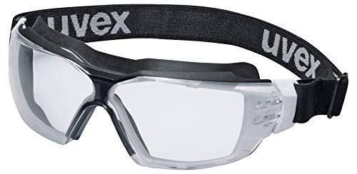 Uvex Pheos CX2 Supravision Extreme Schutzbrille - Transparent/Schwarz-Weiß von Uvex