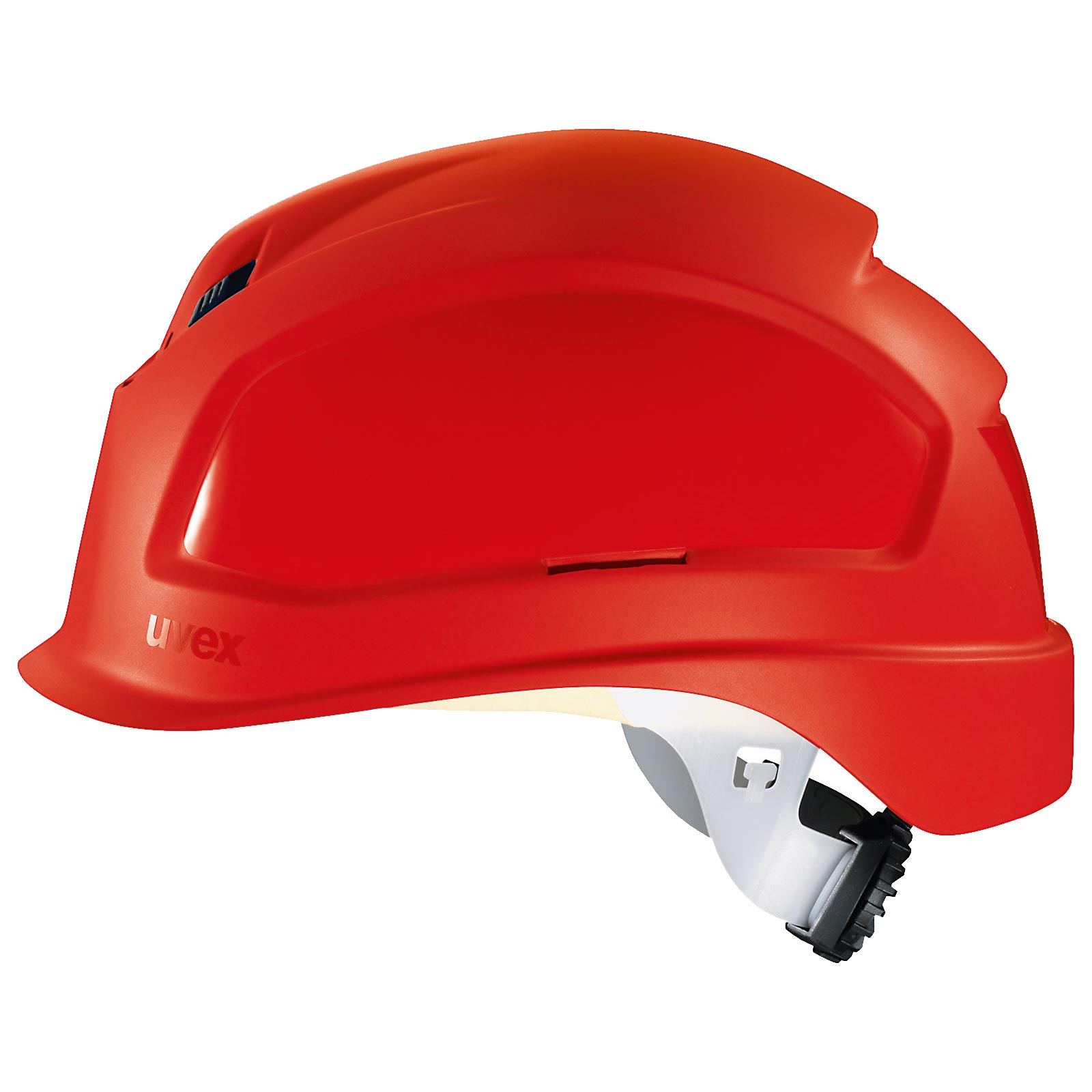 uvex Schutzhelm pheos B-S-WR kurzer Schirm, Bauhelm Sicherheitshelm Arbeitshelm Farbe:rot von Uvex