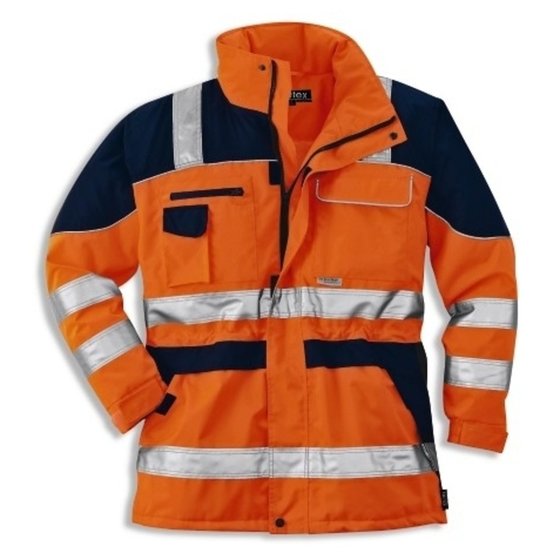 uvex - Warnschutzparka 8845, warn-orange, Größe L von Uvex