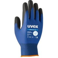 uvex unisex Arbeitshandschuhe phynomic WET blau Größe 8, 1 Paar von Uvex
