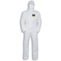uvex unisex Arbeitsoverall mit Kaputze weiß Größe XL uvex unisex Arbeitsoverall mit Kaputze weiß Größe XL von Uvex