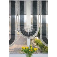 Moderne Design Gardine Scheibengardine Raffrollo Klettband Vorhang Paneele Fertiggardine Gardinenband Fensterdekoration Fenstergardine von Uvivu