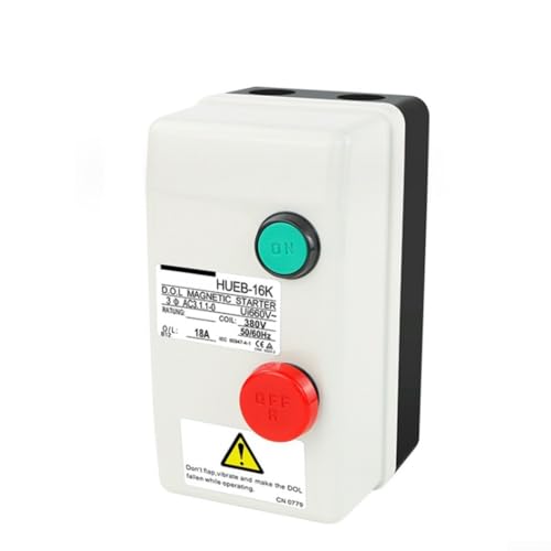 Magnetischer Elektromotor-Starterschalter mit Überlastschutz und Schutzart IP55 für Wasserdichtigkeit bei Spannung von 3 Phasen 380 V (12,5–18 A) von Uwithdanceme