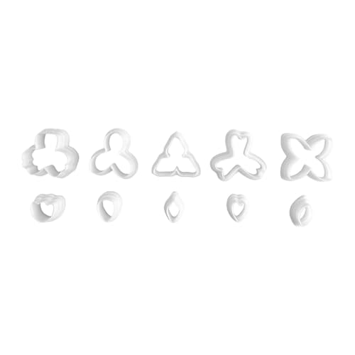 UxicRuya Ausstechformen in Blumenform, Handgefertigte Mini Tonformwerkzeuge, Tragbar Und Multifunktional, für Heimwerkerarbeiten UxicRuya Ausstechformen in Blumenform, Handgefertigte Mini Tonformwerkzeuge, Tragbar Und Multifunktional, für Heimwerkerarbeiten von UxicRuya