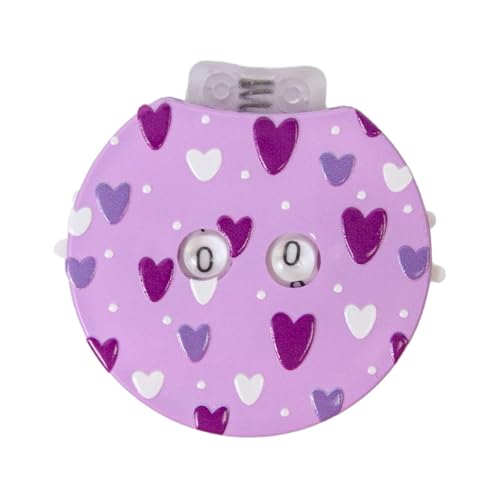 UxicRuya Strickzähler, Markierungswerkzeug für Stricknadeln, Kompaktes Und Leichtes Nähzubehör, Mini Näh Und Häkelzähler, Lila UxicRuya Strickzähler, Markierungswerkzeug für Stricknadeln, Kompaktes Und Leichtes Nähzubehör, Mini Näh Und Häkelzähler, Lila von UxicRuya