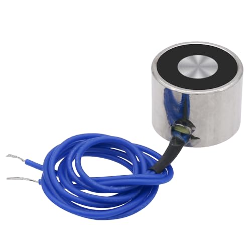 Uxney DC 12 V 25 N 5,5 LB/2,5 kg Saugnapf Runder Elektromagnet Hubzylinder 20 x 15 mm von Uxney