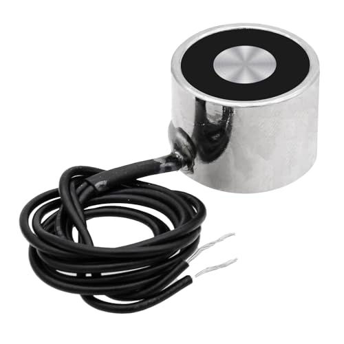 Uxney DC 24 V 25 N 5,5 LB/2,5 kg Saug-Haltesauger Runder Elektromagnet Hubzylinder 20 x 15 mm von Uxney