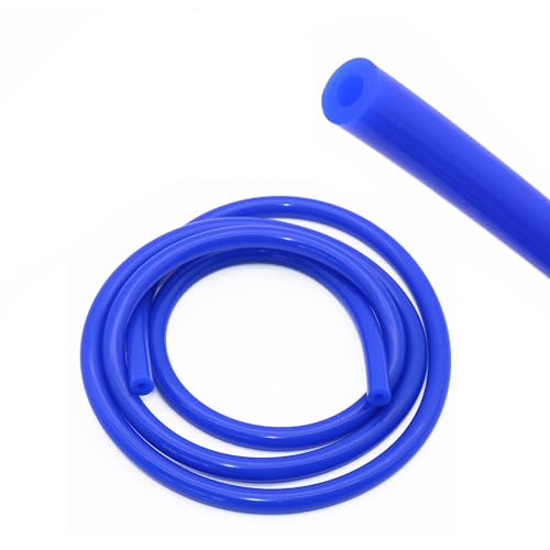 Uxney Hochtemperatur Silikonschlauch - Blau, 3mm ID, 3 Meter Länge - Unterdruckschlauch für Kühlwasser, Kühlmittel, Turbosysteme-Kühlmittelschläuche- Gummischläuch von Uxney