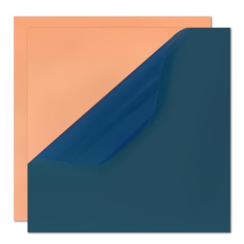 Uxney kupferblech, kupferplatte 100mmx100mmx0.5mm, 99,9% reine Kupferplatte für Heimwerker, Schmuck, Elektrik, Reparatur, Industrie (2 Stück) von Uxney