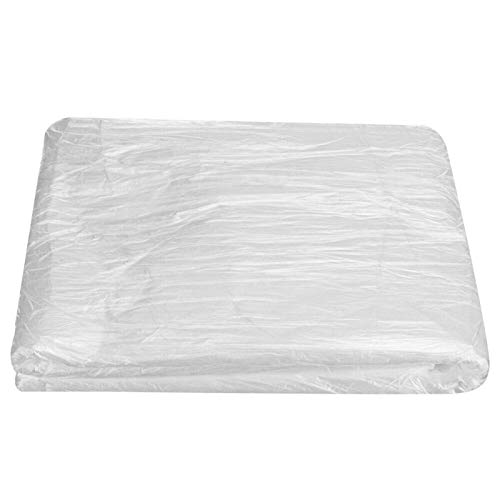 UxradG 100 Stück Einweg-Bettlaken-Abdeckungen aus Kunststoff, Schönheitsbehandlung, Wachs, Schutz für Massageliegen, Bett (90 x 180 cm) von UxradG