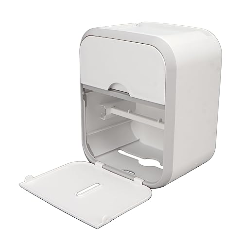 Papierhalter-Box, fest klebende Rückseite, Kleber-Aufbewahrungsschublade, wasserdichter Toilettenpapierhalter für Gesichtshandtücher für den Heimgebrauch von Uxsiya