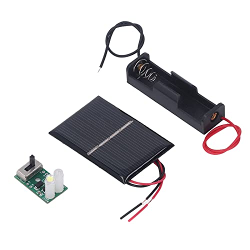 Uxsiya Solarlicht-Steuerpanel-Set, leichtes PCB-Solarlampen-Steuerplatinen-Kit, Entladungsschutz, hoher Antriebswirkungsgrad, stabil, 1,2 V für den Garten Elektriker Elektrik von Uxsiya