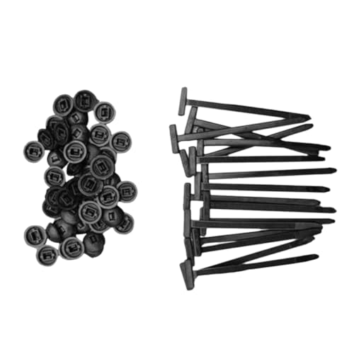 Uxsjakjsd 100 Stück Kabelbindungsschnalle Nylon Mehrzweckkabelkabel für die Tägliche Reparatur, Kofferraum-Innenverkleidung von Uxsjakjsd