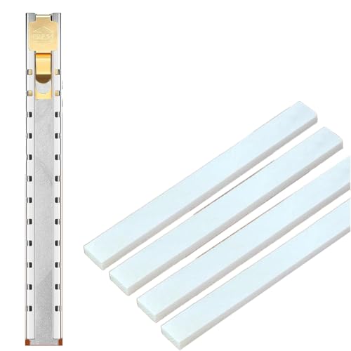 Uxsjakjsd 18pcs Natural Soapstone Bleistift Nachfüllungen mit 1 PCS Flat Seapstone Halter Stahl für Schweiß- und Schweißgeräte, Markieren auf Stee von Uxsjakjsd