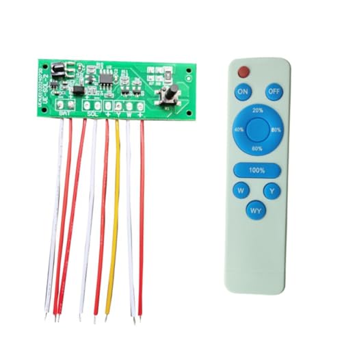 Uxsjakjsd 3,2 V 3.7 V Automatische Steuerlampboard Wandleuchte-Steuerplatine -Farben-Solarlampencontroller für Zuhause, Büro, Garten von Uxsjakjsd