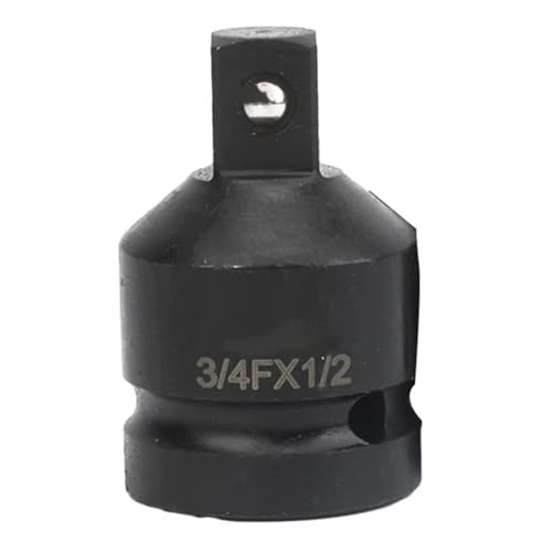 Uxsjakjsd 3/4 auf 1/2 Schlagschrauber-Steckschlüssel-Adapter, Steckschlüssel-Konverter-Adapter für Auto, Fahrrad, Werkstatt, Reparaturwerkzeuge, 1 Stück von Uxsjakjsd