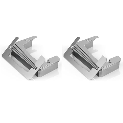 Uxsjakjsd 30 Stück Steckdosenabstandshalter, Ausgleichscheiben, Nivellier-Wandplattenabstandshalter, Metall-Nivellierplatten Zur Befestigung Von Wänden Elektrische Steckdose Uxsjakjsd 30 Stück Steckdosenabstandshalter, Ausgleichscheiben, Nivellier-Wandplattenabstandshalter, Metall-Nivellierplatten Zur Befestigung Von Wänden Elektrische Steckdose von Uxsjakjsd