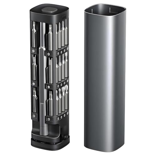 Uxsjakjsd 46 in 1 Magnetschraubendreher -Set 46 in 1 Präzisionsschraubendreher -Set Professional Repair Tool Kit für Elektronik, Brille, Uhren, Telefon, Laptop von Uxsjakjsd
