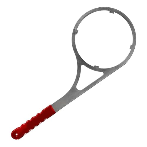 Uxsjakjsd 6.25" Heavy Metal Wrench Ersetzt Kunststoffschlüssel, Verlängerter mit Gummiummantelung für Wasserfilterwerkzeuge Uxsjakjsd 6.25" Heavy Metal Wrench Ersetzt Kunststoffschlüssel, Verlängerter mit Gummiummantelung für Wasserfilterwerkzeuge von Uxsjakjsd