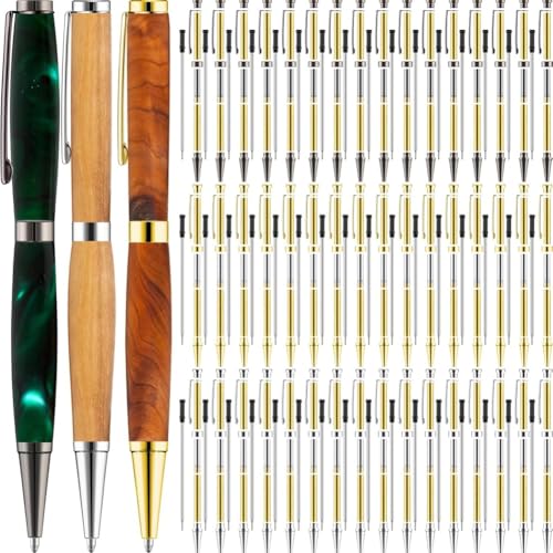 Uxsjakjsd 60 Stück Twist-Out Pen Kit für Woodturn 7mm Slim Pen Bulk mit Nachfüllpackung Woodturn-Projekte für DIY-Handwerksgeschenke Uxsjakjsd 60 Stück Twist-Out Pen Kit für Woodturn 7mm Slim Pen Bulk mit Nachfüllpackung Woodturn-Projekte für DIY-Handwerksgeschenke von Uxsjakjsd