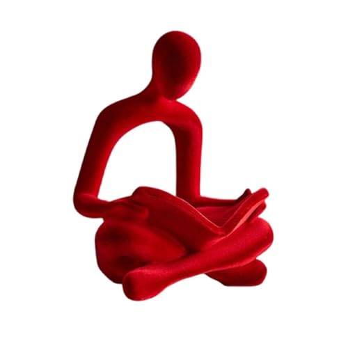 Uxsjakjsd Abstrakte Kunstskulptur, Dekoration, Leser, Herde, Figur, Heimdekoration, Moderne Skulptur, Kunsthandwerk, Schreibtischzubehör, C Uxsjakjsd Abstrakte Kunstskulptur, Dekoration, Leser, Herde, Figur, Heimdekoration, Moderne Skulptur, Kunsthandwerk, Schreibtischzubehör, C von Uxsjakjsd