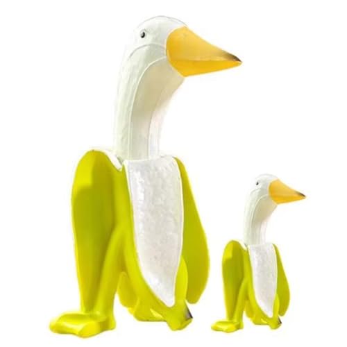Uxsjakjsd Bananenente-Statue, Bananenfigur, Außendekoration, Gartendekoration, Bürodekoration A Uxsjakjsd Bananenente-Statue, Bananenfigur, Außendekoration, Gartendekoration, Bürodekoration A von Uxsjakjsd