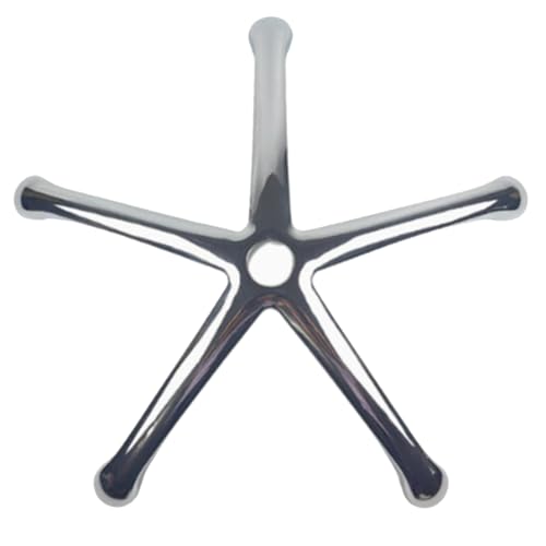 Uxsjakjsd Bürostuhl-Basis, Aluminiumlegierung, für das Untere Teil des Stuhls, Universelles, Verstärktes Metallbein von Uxsjakjsd