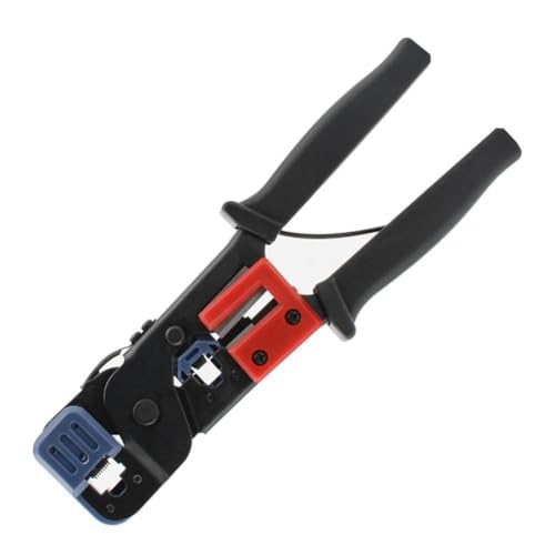 Uxsjakjsd CRIMP -Werkzeugstreifen und Crimp -Werkzeug RJ45 RJ11 CRIMP -Werkzeug mit Kabelstripper TAA (RJ4511Tool) von Uxsjakjsd