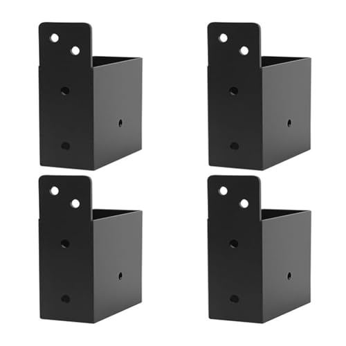 Uxsjakjsd DIY Bracket Set 4PCS-2 "X 4" Pergola Post & Top-Sparrenanschlüsse, Deck Geländerklammern von Uxsjakjsd