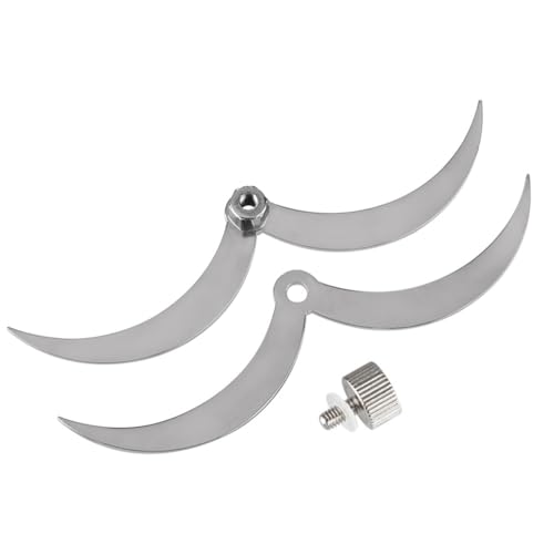 Uxsjakjsd Fühlerlehre Edelstahl Außendurchmesser Messschieber Dicke Holzbearbeitung Zapfenlehre Lineal Werkzeuge für Türspaltmessung von Uxsjakjsd