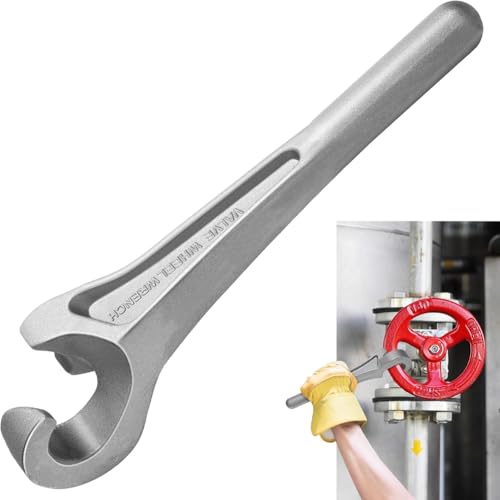 Uxsjakjsd Gusseisen-Ventilschlüssel 1-3/8" Ventilschlüssel 13-5/8'' Länge Hand-Ventilradschlüssel Ventilöffnungs- und -Schließwerkzeug A Uxsjakjsd Gusseisen-Ventilschlüssel 1-3/8" Ventilschlüssel 13-5/8'' Länge Hand-Ventilradschlüssel Ventilöffnungs- und -Schließwerkzeug A von Uxsjakjsd