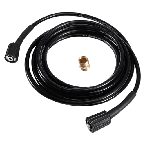 Uxsjakjsd Hochdruckschlauch M22 Innengewinde Reinigungsschlauch Schnellanschluss Hochdruckreinigungsschlauch Gürtelanschluss Jet Power Reinigungsverlängerungsrohr 6m Uxsjakjsd Hochdruckschlauch M22 Innengewinde Reinigungsschlauch Schnellanschluss Hochdruckreinigungsschlauch Gürtelanschluss Jet Power Reinigungsverlängerungsrohr 6m von Uxsjakjsd