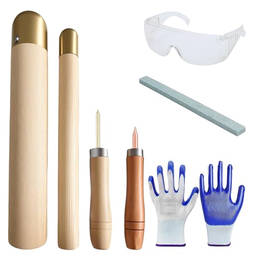 Uxsjakjsd Knapping -Kit Komplette Obsidian -Handwerkzeuge für Anfänger im Freien im Freien Schleifwerkzeuge Uxsjakjsd Knapping -Kit Komplette Obsidian -Handwerkzeuge für Anfänger im Freien im Freien Schleifwerkzeuge von Uxsjakjsd