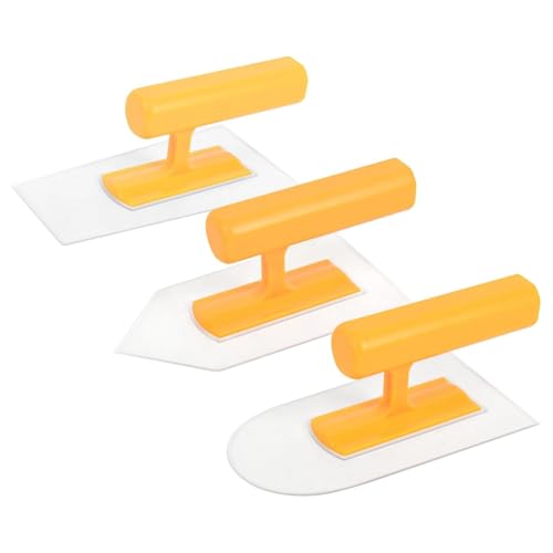 Uxsjakjsd Kunststoff-Kellen-Set, Rund, Eckig und mit Spitze, 3-Teilig, Kleine, Leichte Kunststoff-Kelle Uxsjakjsd Kunststoff-Kellen-Set, Rund, Eckig und mit Spitze, 3-Teilig, Kleine, Leichte Kunststoff-Kelle von Uxsjakjsd