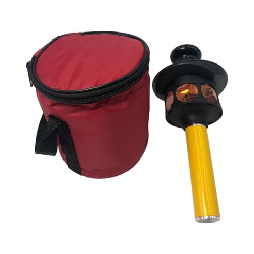 Uxsjakjsd Kupferbeschichtetes 360-Grad-Prisma für Trimble Total Station, 5/8 X 11 Innengewinde, mit 10 cm Ausziehbarer Stange Uxsjakjsd Kupferbeschichtetes 360-Grad-Prisma für Trimble Total Station, 5/8 X 11 Innengewinde, mit 10 cm Ausziehbarer Stange von Uxsjakjsd