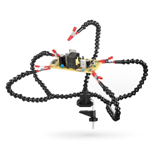 Uxsjakjsd Löten Dritter Werkzeug Flexible Waffenlöthalterhalter 5 Klauen für Elektronische Reparaturen Löten von Uxsjakjsd