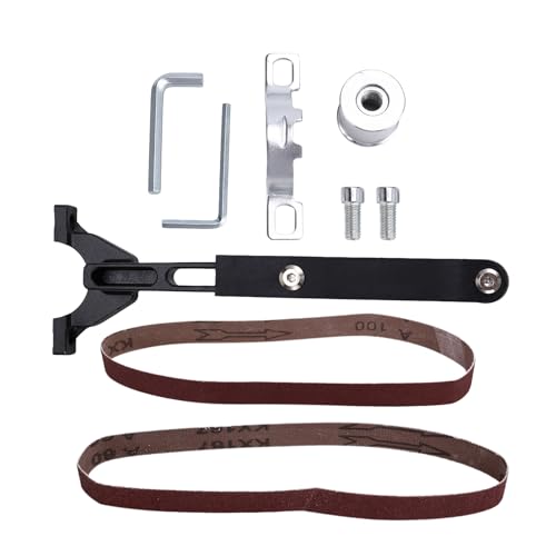 Uxsjakjsd M10/M14 Winkelschleifer Bandschleifer Adapter für 100/115/125 - Schleifbandadapter Winkelschleifer zu Bandschleifer Konverter Uxsjakjsd M10/M14 Winkelschleifer Bandschleifer Adapter für 100/115/125 - Schleifbandadapter Winkelschleifer zu Bandschleifer Konverter von Uxsjakjsd