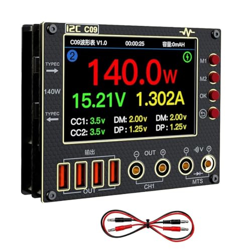 Uxsjakjsd Multimeter -Test der Wellenform -Amperemeter -Spannungsmessung mit Testleiter für die Reparatur Von Mobiltelefonen Uxsjakjsd Multimeter -Test der Wellenform -Amperemeter -Spannungsmessung mit Testleiter für die Reparatur Von Mobiltelefonen von Uxsjakjsd
