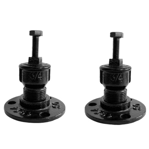 Uxsjakjsd Robale Eisenrohr-Stützklammern für Treppengeländer im Industriellen Stil, Wandfixierset, 2-Teiliges Kit Uxsjakjsd Robale Eisenrohr-Stützklammern für Treppengeländer im Industriellen Stil, Wandfixierset, 2-Teiliges Kit von Uxsjakjsd