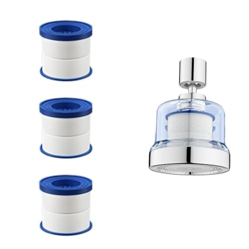 Uxsjakjsd Rotierender Wasserhahn Wasserfilter Waschbecken Wasserfilter Wasserhahn für Küche und Badezimmer von Uxsjakjsd